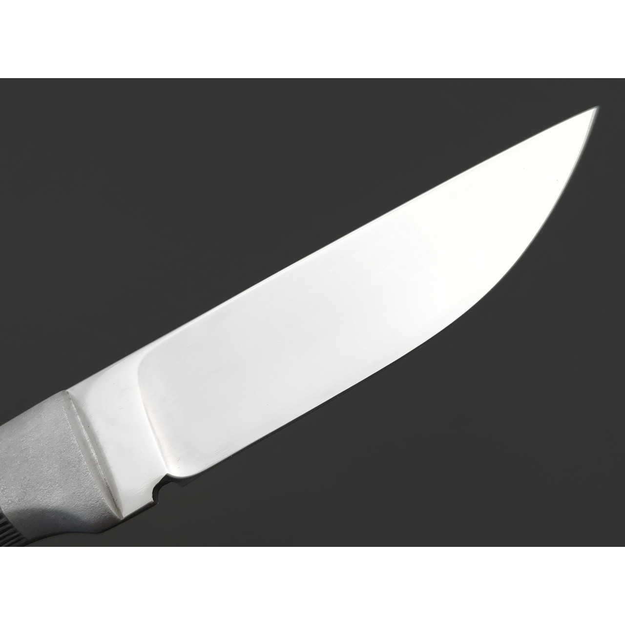 Фурсач А. А. нож Тигр малютка, сталь 95Х18 полировка, рукоять G10 black & grey