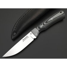 Фурсач А. А. нож Тигр малютка, сталь 95Х18 полировка, рукоять G10 black & grey