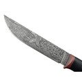 Волчий Век нож Слон Custom сталь CPM S125V WA худ. травление, рукоять G10, карбон Волчий Век нож Слон Custom сталь CPM S125V WA худ. травление, рукоять G10, карбон