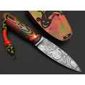 Волчий Век нож Стрела Custom "Jester Ed" сталь N690 WA, Рукоять G10 mosaic, композит, латунь Волчий Век нож Стрела Custom "Jester Ed" сталь N690 WA, Рукоять G10 mosaic, композит, латунь