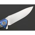 Rike Knife нож RK-1508s-B сталь M390, рукоять Titanium integral