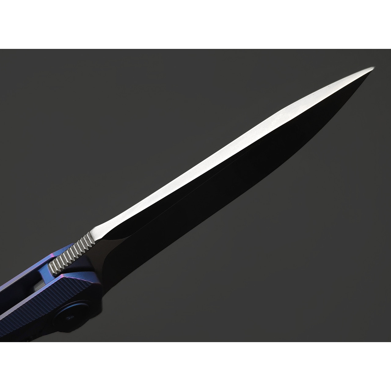 Rike Knife нож RK-1508s-B сталь M390, рукоять Titanium integral