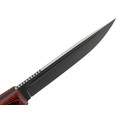 Град Горький нож Тигр сталь VG-10 стоунвош, рукоять G10 black & red