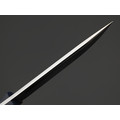 Град Горький нож Пукко сталь D2 satin, рукоять G10 black & blue, латунь