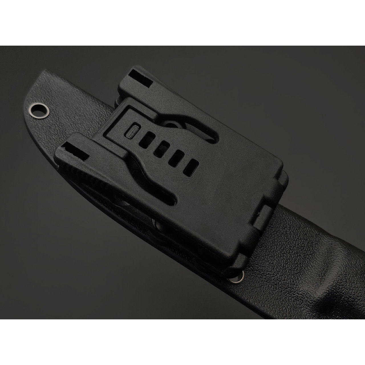Град Горький нож Универсал сталь Х12МФ satin, рукоять G10 black & red