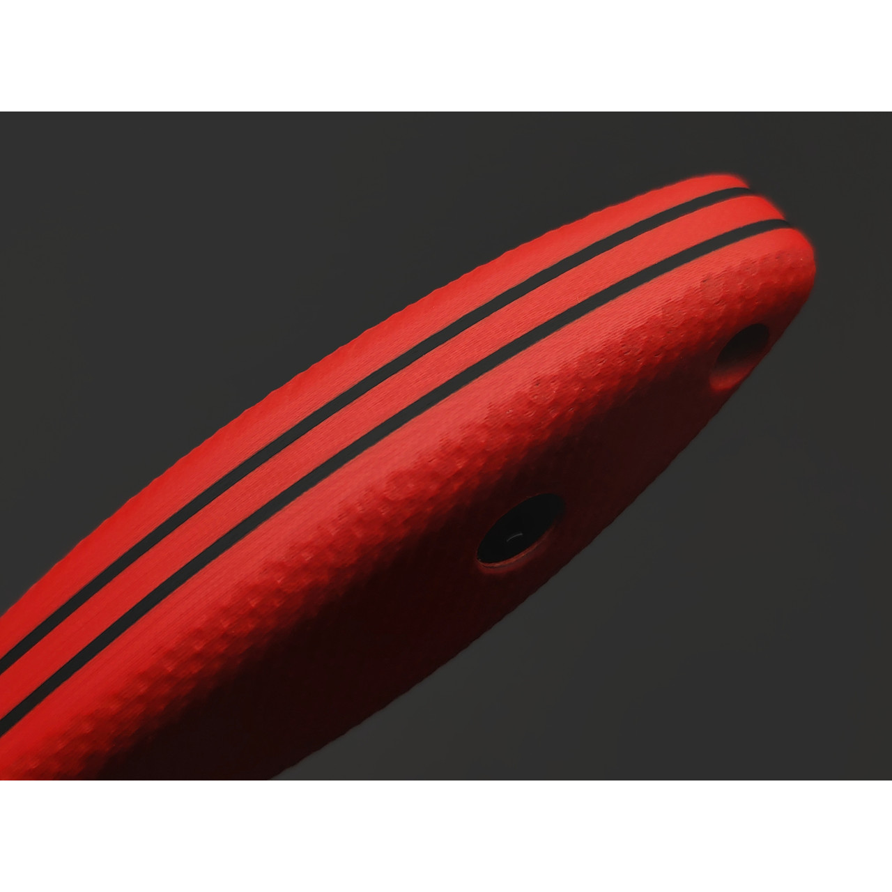 Град Горький нож Геккон сталь VG-10 satin, рукоять G10 red & black