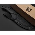 Град Горький нож Райбек 1 сталь D2 satin, рукоять G10 black & red Град Горький нож Райбек 1 сталь D2 satin, рукоять G10 black & red