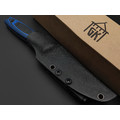 Град Горький нож Оса сталь Х12МФ satin, рукоять G10 black & blue