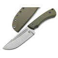 Град Горький нож Райбек 2 сталь D2 стоунвош, рукоять G10 olive & black