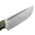 Град Горький нож Райбек 2 сталь D2 стоунвош, рукоять G10 olive & black