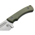Град Горький нож Райбек 2 сталь D2 стоунвош, рукоять G10 olive & black