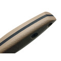 Град Горький нож Байкер сталь D2 стоунвош, рукоять G10 tan & black textured