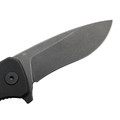 Нож QSP Raven QS122-C2 сталь D2 блэквош, рукоять G10 black