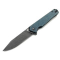 Нож QSP Mamba V2 QS111-H2 сталь D2 блэквош, рукоять Micarta blue Нож QSP Mamba V2 QS111-H2 сталь D2 блэквош, рукоять Micarta blue