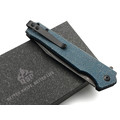 Нож QSP Mamba V2 QS111-H2 сталь D2 блэквош, рукоять Micarta blue Нож QSP Mamba V2 QS111-H2 сталь D2 блэквош, рукоять Micarta blue