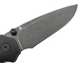 Нож QSP Vault QS157-A2 сталь 14C28N black, рукоять Micarta black, aluminum black