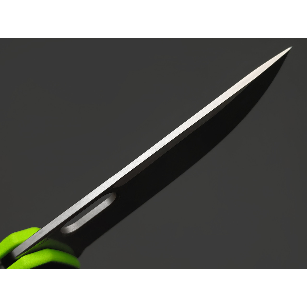 Нож QSP Unicorn QS156-С1 сталь 14C28N стоунвош, рукоять G10 black & green