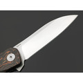 Нож QSP Otter QS140-B1 сталь S35VN satin, рукоять Carbon copper