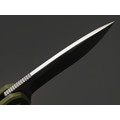 Нож QSP Raven QS122-B1 сталь D2 satin, рукоять G10 green