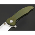 Нож QSP Raven QS122-B1 сталь D2 satin, рукоять G10 green