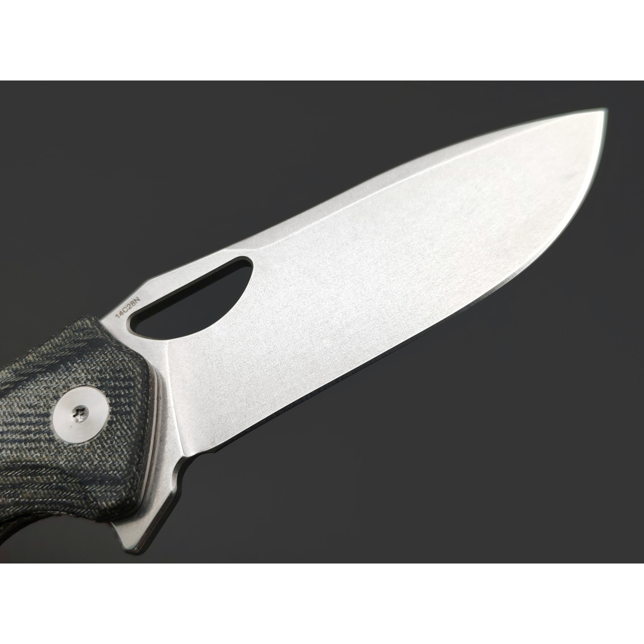 Нож QSP Gorilla QS153-B1 сталь 14C28N стоунвош, рукоять Micarta jeans