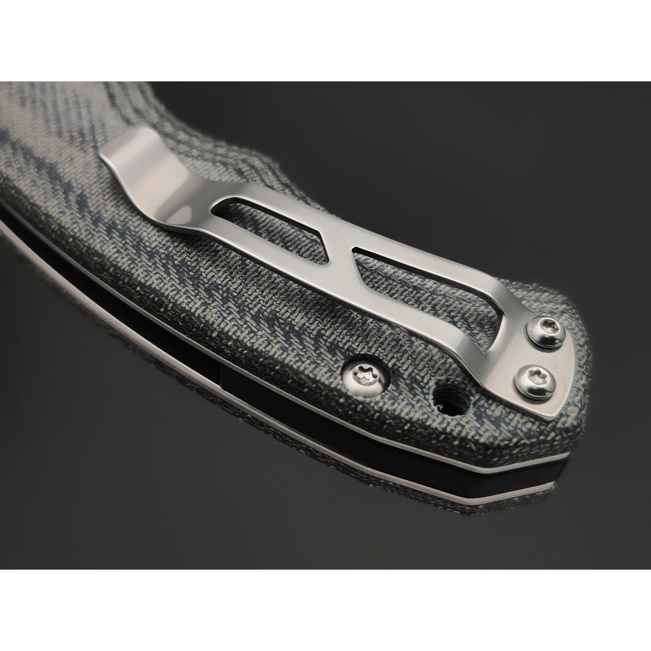 Нож QSP Gorilla QS153-B1 сталь 14C28N стоунвош, рукоять Micarta jeans