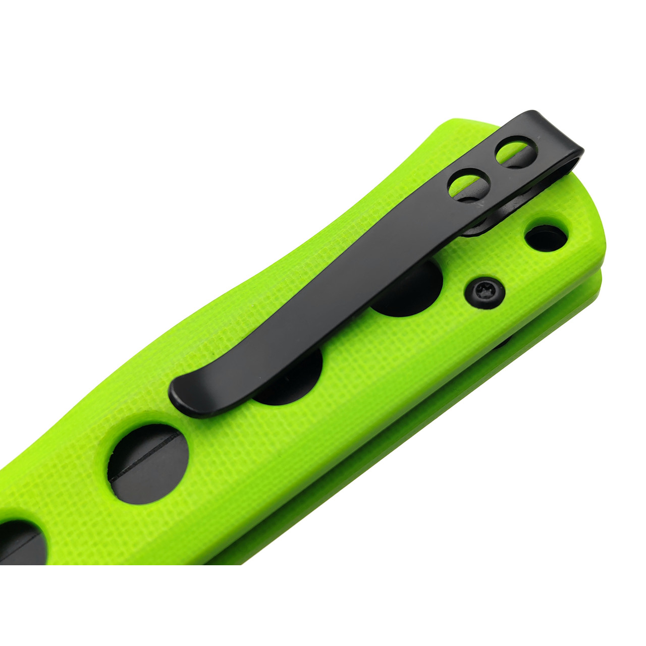 Нож QSP Canary folder QS150-C2 сталь 14C28N black, рукоять G10 green