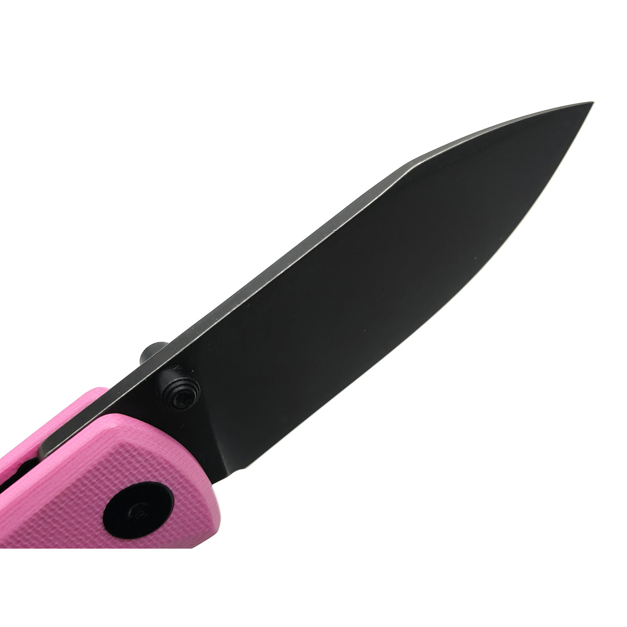 Нож QSP Canary folder QS150-H2 сталь 14C28N black, рукоять G10 pink