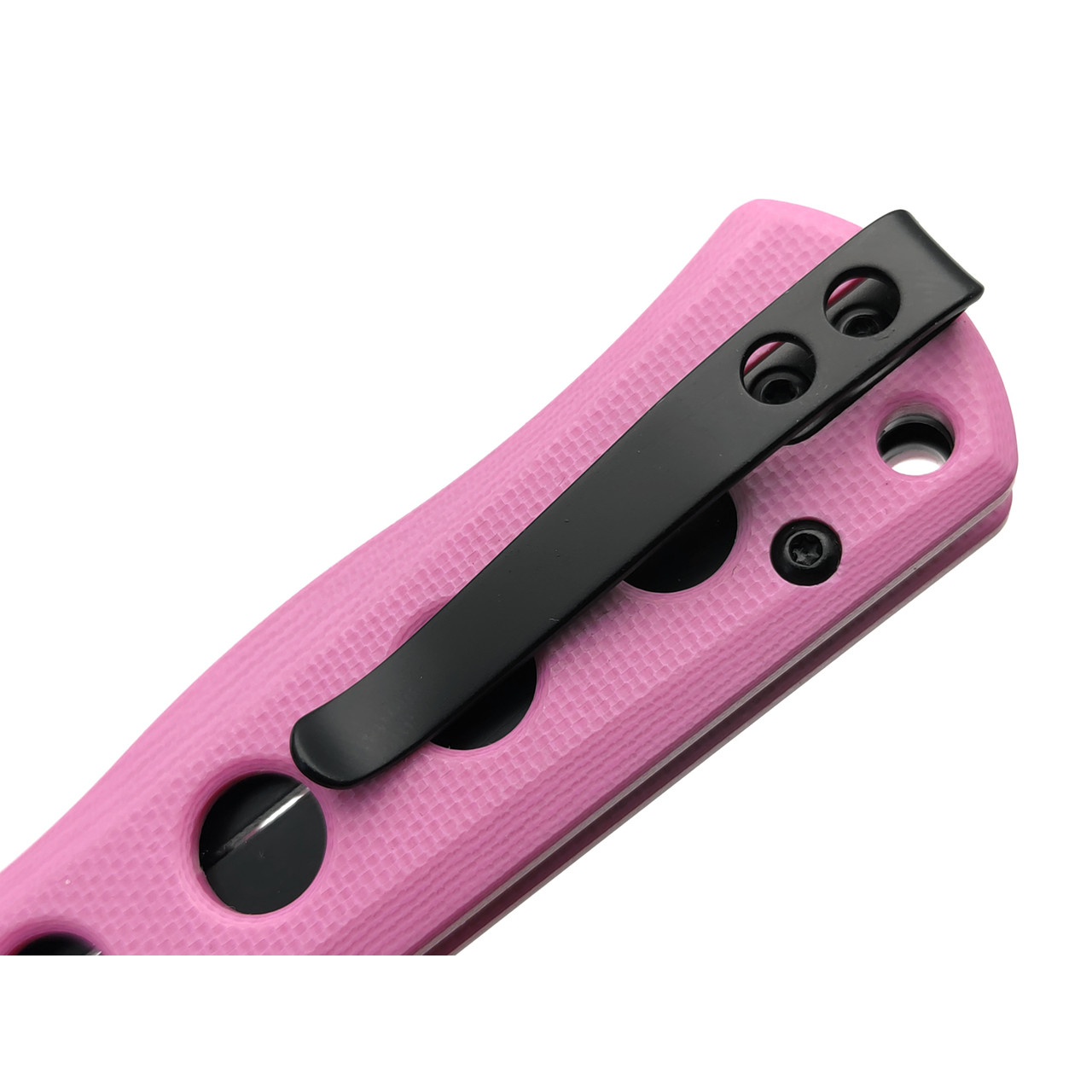 Нож QSP Canary folder QS150-H2 сталь 14C28N black, рукоять G10 pink