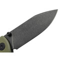Нож QSP Canary folder QS150-F2 сталь 14C28N black, рукоять G10 OD green
