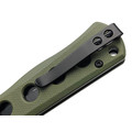 Нож QSP Canary folder QS150-F2 сталь 14C28N black, рукоять G10 OD green