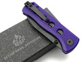 Нож QSP Canary folder QS150-D2 сталь 14C28N black, рукоять G10 purple