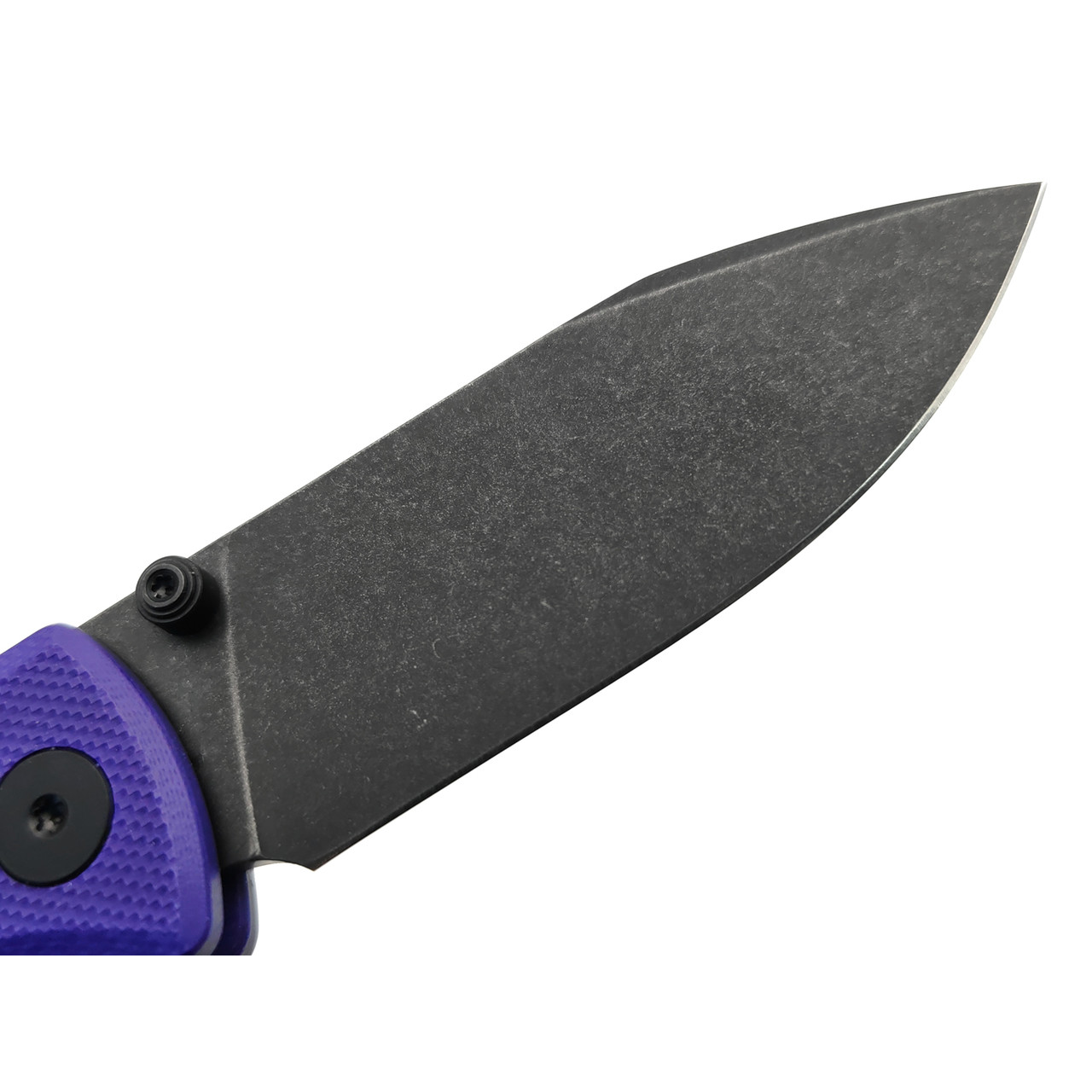 QSP складной нож Canary folder QS150-D2 сталь 14C28N black, рукоять G10 фиолетовый