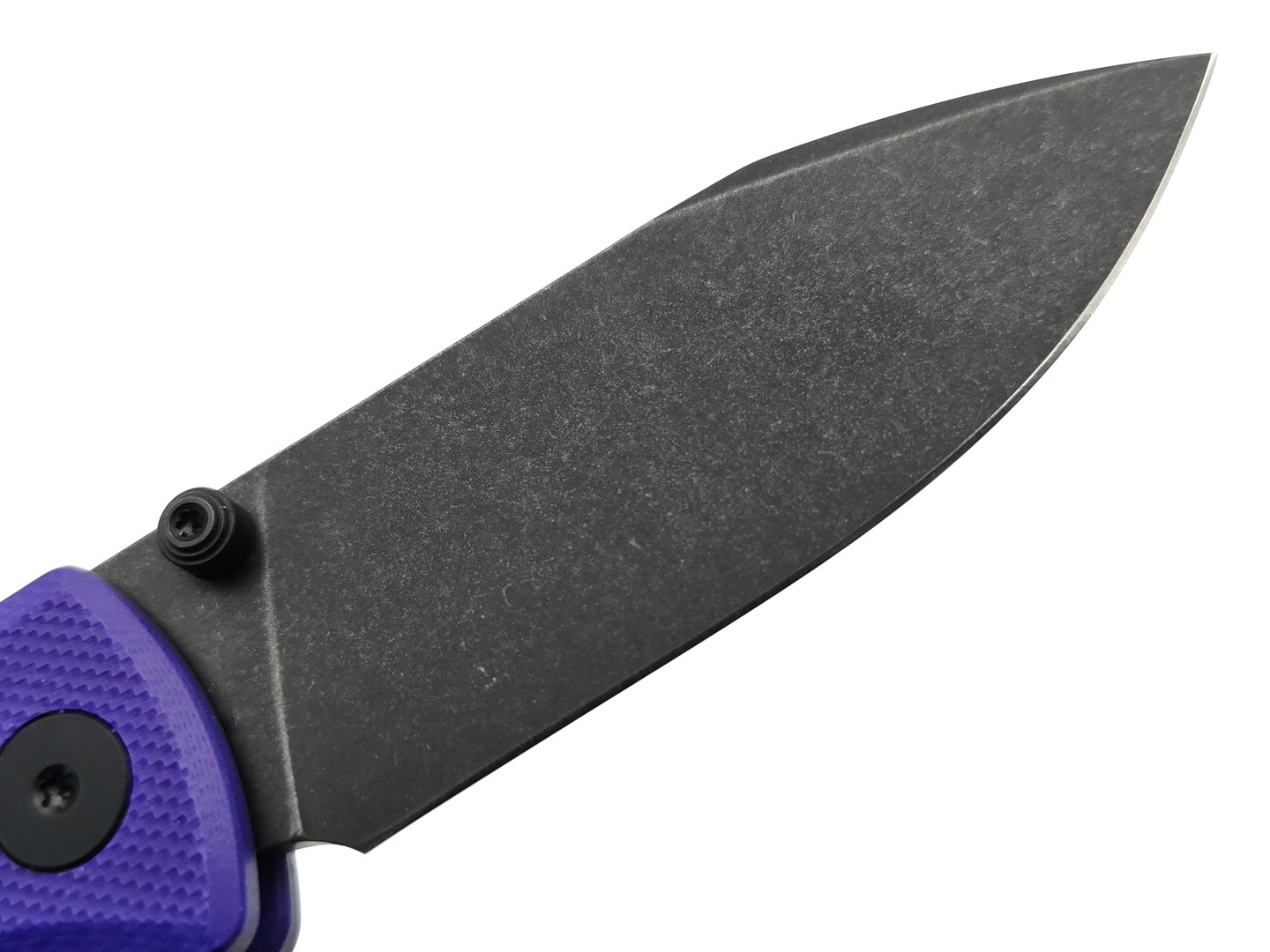 Нож QSP Canary folder QS150-D2 сталь 14C28N black, рукоять G10 purple