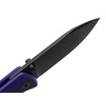 QSP складной нож Canary folder QS150-D2 сталь 14C28N black, рукоять G10 фиолетовый