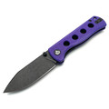 QSP складной нож Canary folder QS150-D2 сталь 14C28N black, рукоять G10 фиолетовый