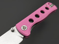 Нож QSP Canary folder QS150-H1 сталь 14C28N stonewash, рукоять G10 pink