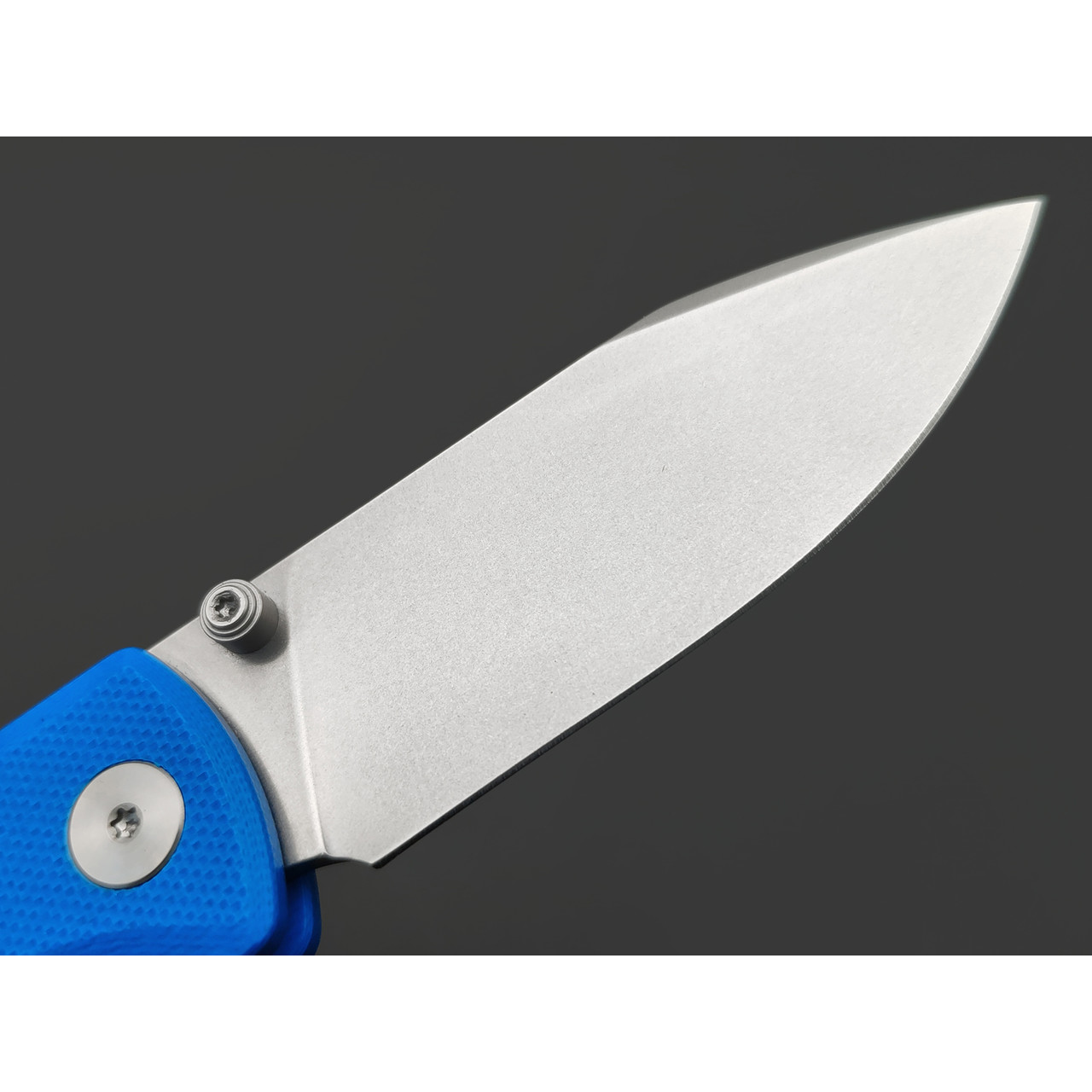 Нож QSP Canary folder QS150-I1 сталь 14C28N стоунвош, рукоять G10 blue