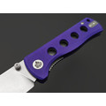 Нож QSP Canary folder QS150-D1 сталь 14C28N стоунвош, рукоять G10 purple