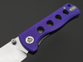 Нож QSP Canary folder QS150-D1 сталь 14C28N stonewash, рукоять G10 purple