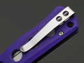 Нож QSP Canary folder QS150-D1 сталь 14C28N stonewash, рукоять G10 purple