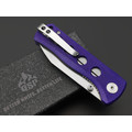 Нож QSP Canary folder QS150-D1 сталь 14C28N стоунвош, рукоять G10 purple