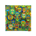 ZT Hanks платок хэнк "Día de Muertos" 25х25 см