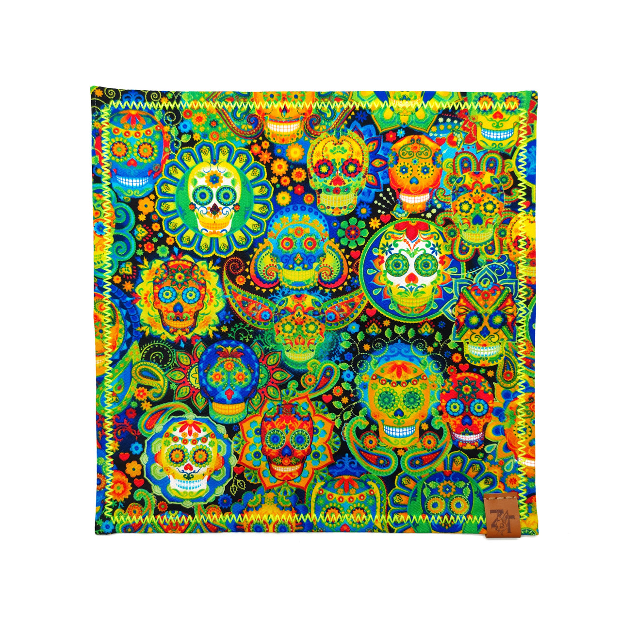 ZT Hanks платок хэнк "Día de Muertos" 25х25 см