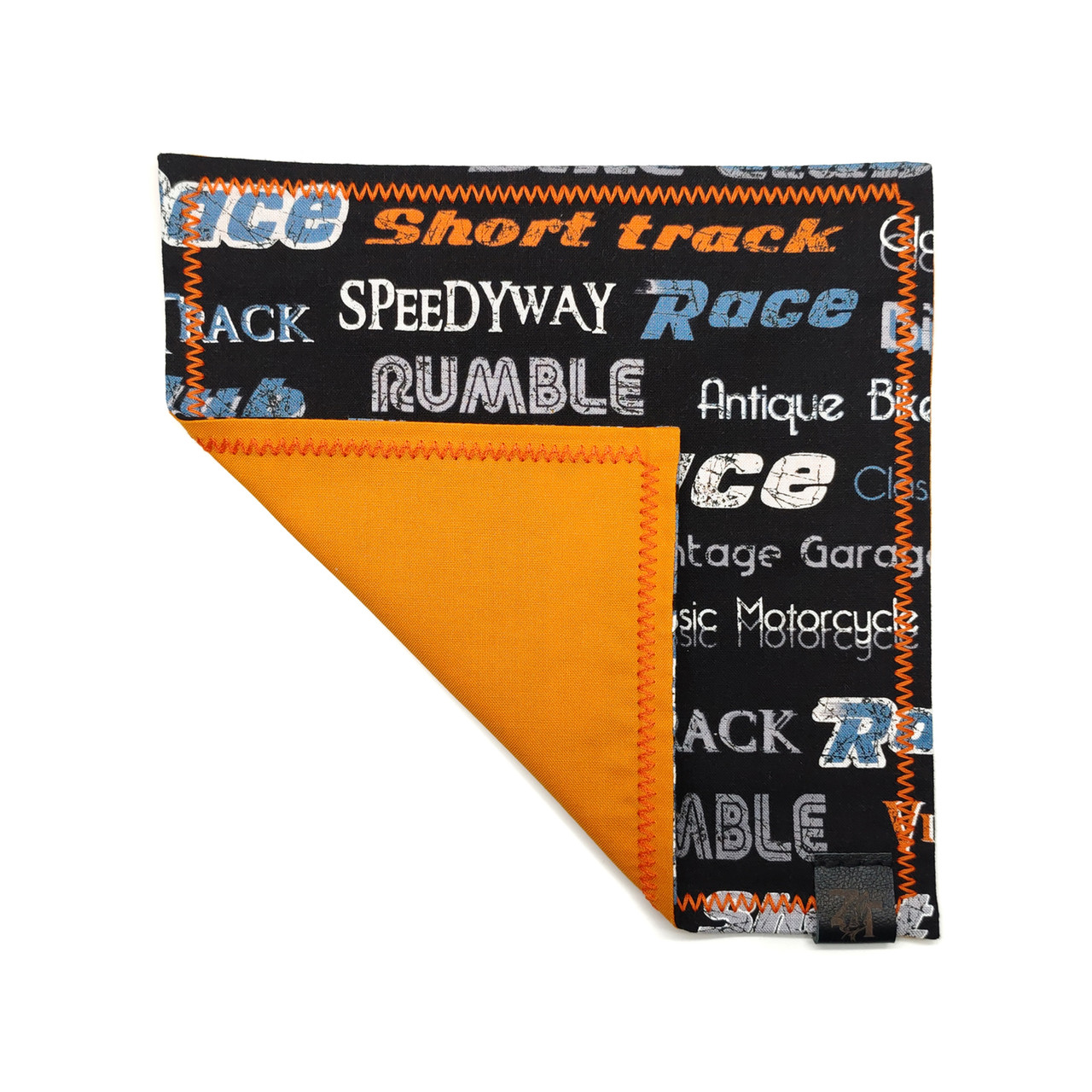 ZT Hanks платок хэнк "Bike Race надписи" 20х20 см