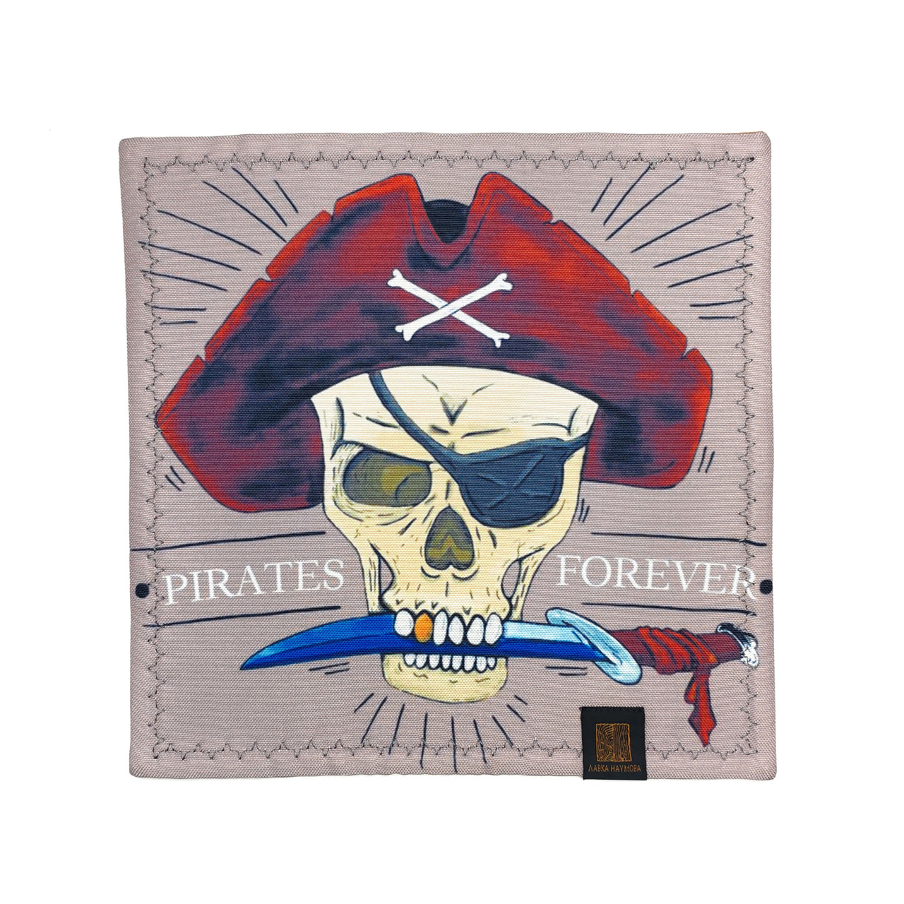 Лавка Наумова платок хэнк "Pirates Forever" 24х24 см
