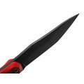 BRK нож Клевер сталь 65Г black oxide, рукоять G10 red BRK нож Клевер сталь 65Г black oxide, рукоять G10 red