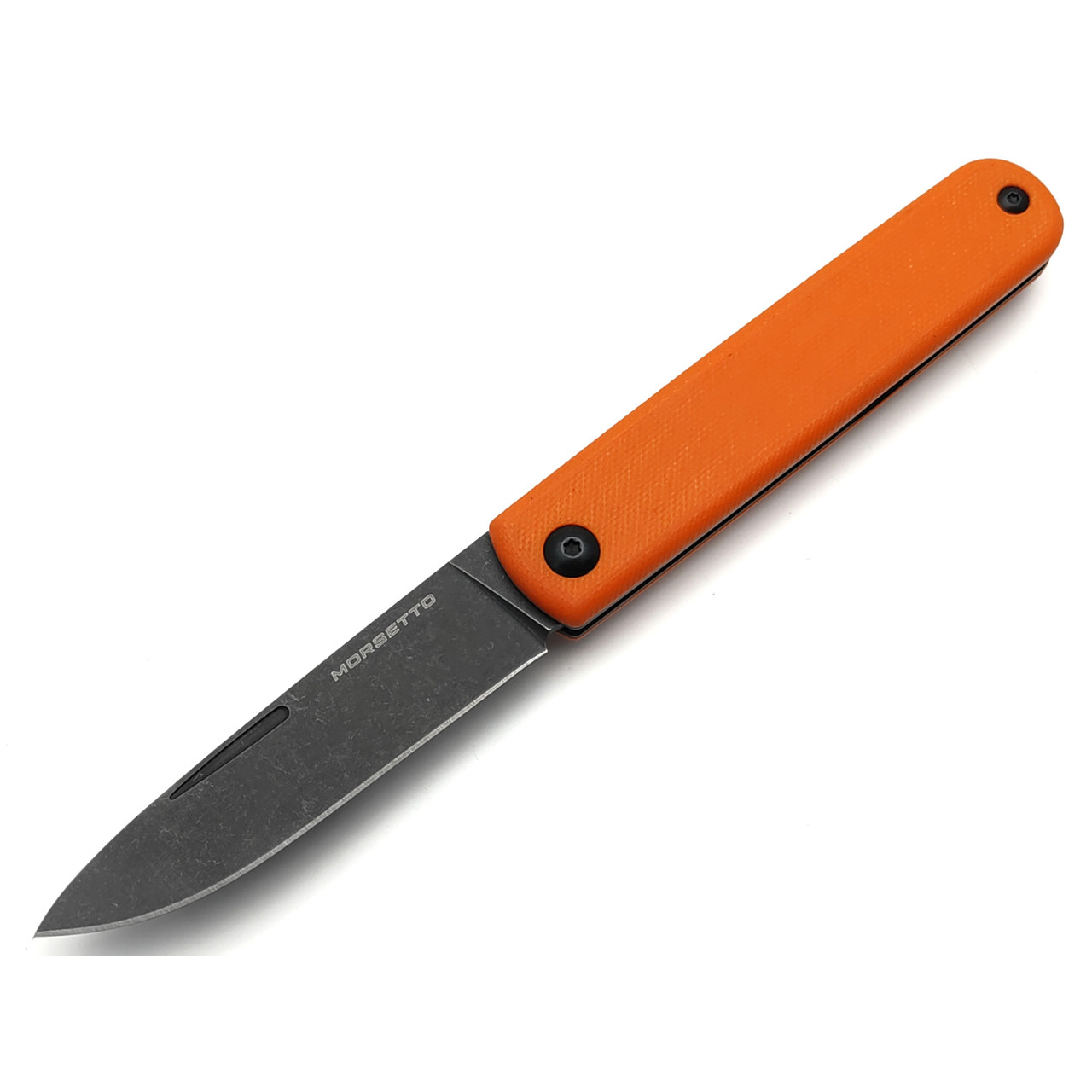 Mr.Blade складной нож Morsetto сталь VG-10 bw, рукоять G10 orange