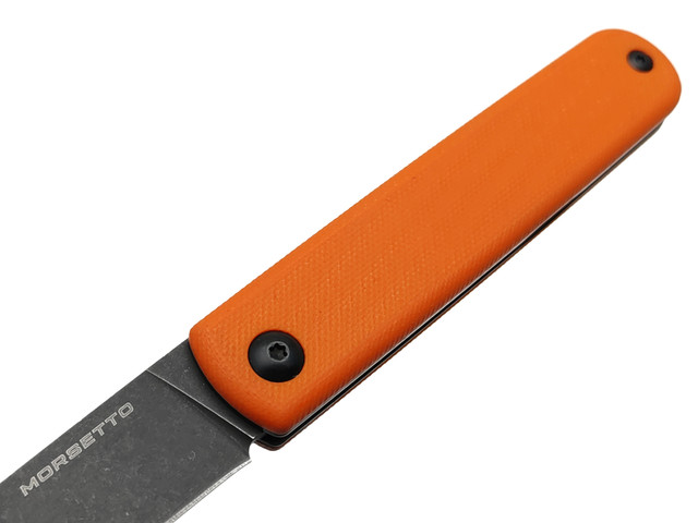 Mr.Blade складной нож Morsetto сталь VG-10 bw, рукоять G10 orange