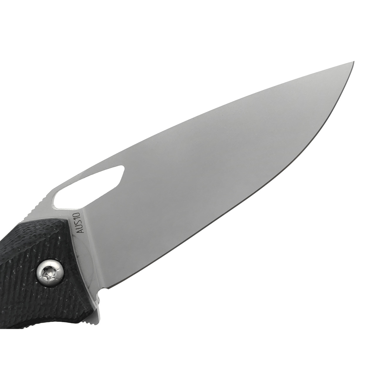 Saro нож Бизон сталь Aus-10, рукоять G10 black